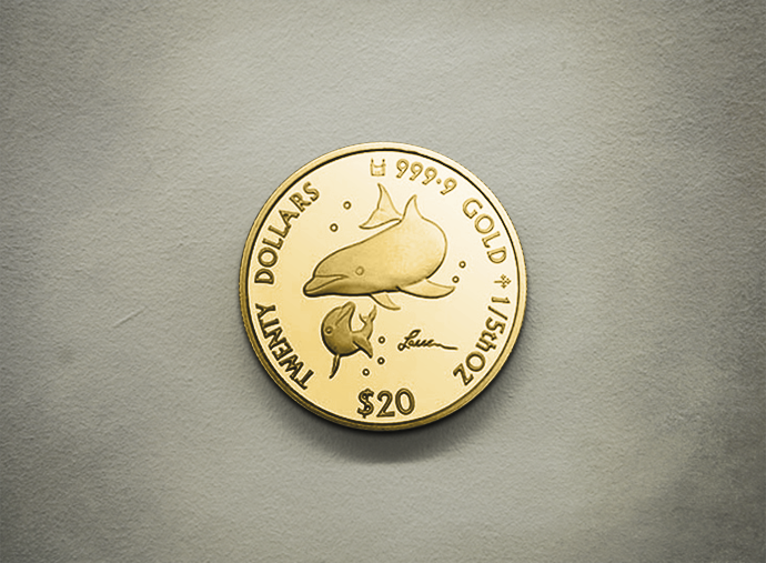 Dolphin - Gold 999.9