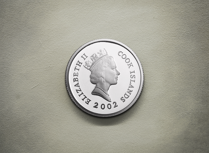 Dolphin (back) - Silver 999.9