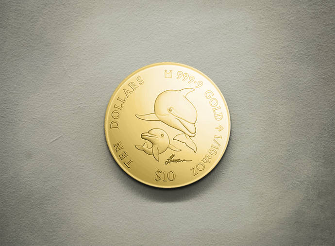 Dolphin - Gold 999.9