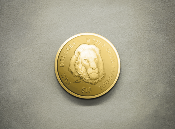 Lion - Gold 999.9