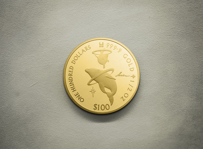 Dolphin - Gold 999.9