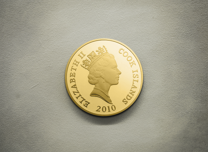 Dolphin (back) - Gold 999.9