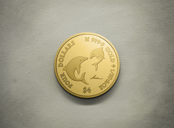 Dolphin - Gold 999.9