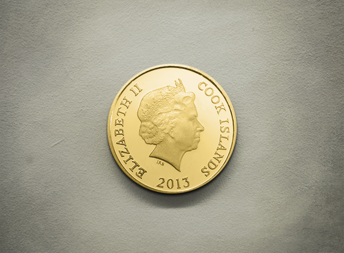 Teddy Bear (back) - Gold 999.9