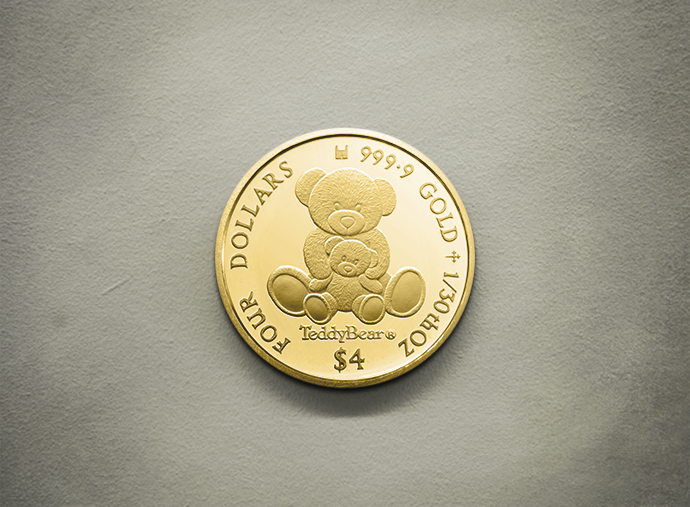 Teddy Bear - Gold 999.9