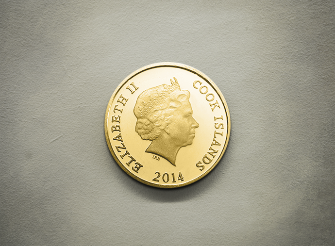 Teddy Bear (back) - Gold 999.9